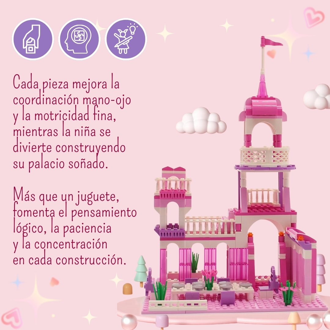 Miniatura 7 de CASTILLO DE PRINCESA ARMABLE BLOQUE LEGO